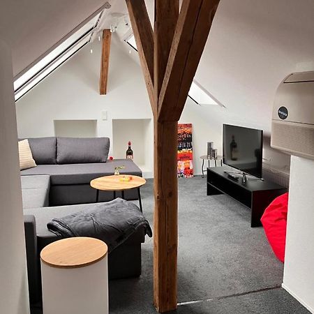 Dach-Maisonette "Villa Karola" An Der Therme บัดซุลซา ภายนอก รูปภาพ